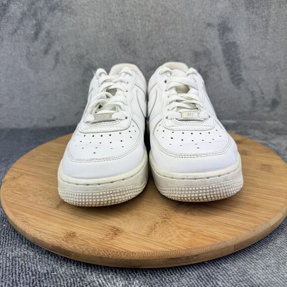 Nike Air Force 1 '07 Low Shoes Womens Size 7.5 White Leather AF1 315115-112 - Picture 2 of 9